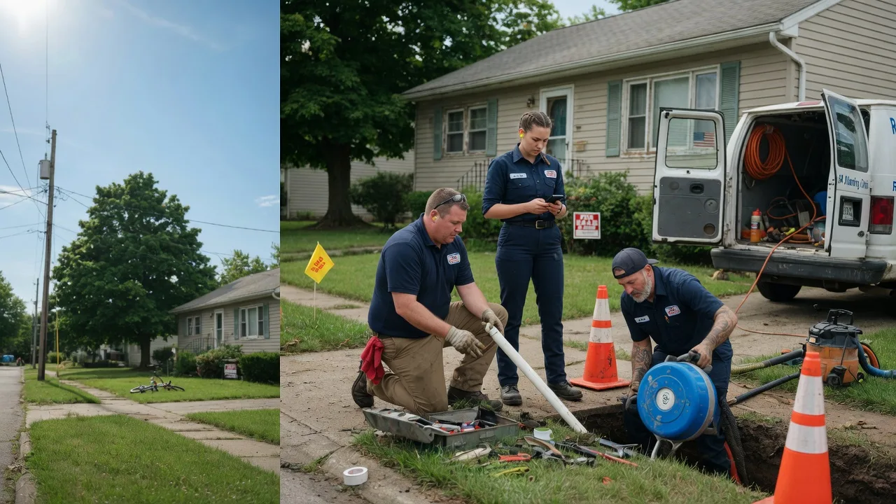 Sewer Line Repair in New Lisbon, WI near me